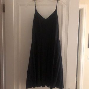 Gap Med black cotton sundress worn once